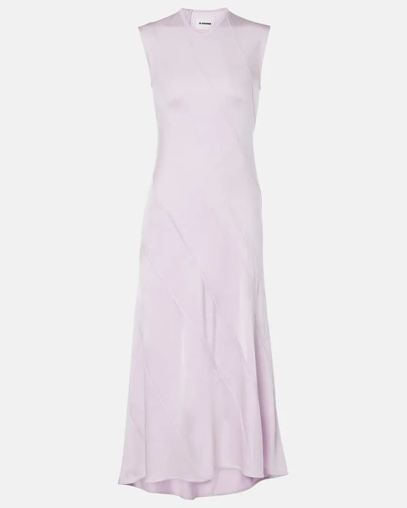 Jil Sander Abito midi in cady Viola