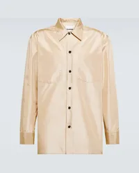 Jil Sander Camicia Shirt 33 a maniche lunghe Beige