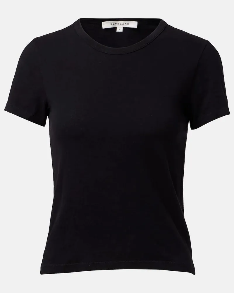 SLVRLAKE T-shirt in jersey di cotone Nero