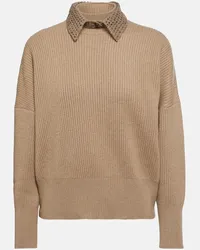 Brunello Cucinelli Pullover in cashmere Marrone