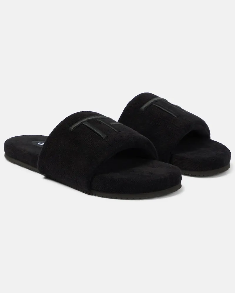 Tom Ford Sandali Harrison con ricamo Nero