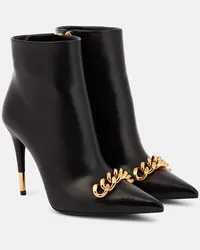 Tom Ford Stivaletti Chain in pelle Nero