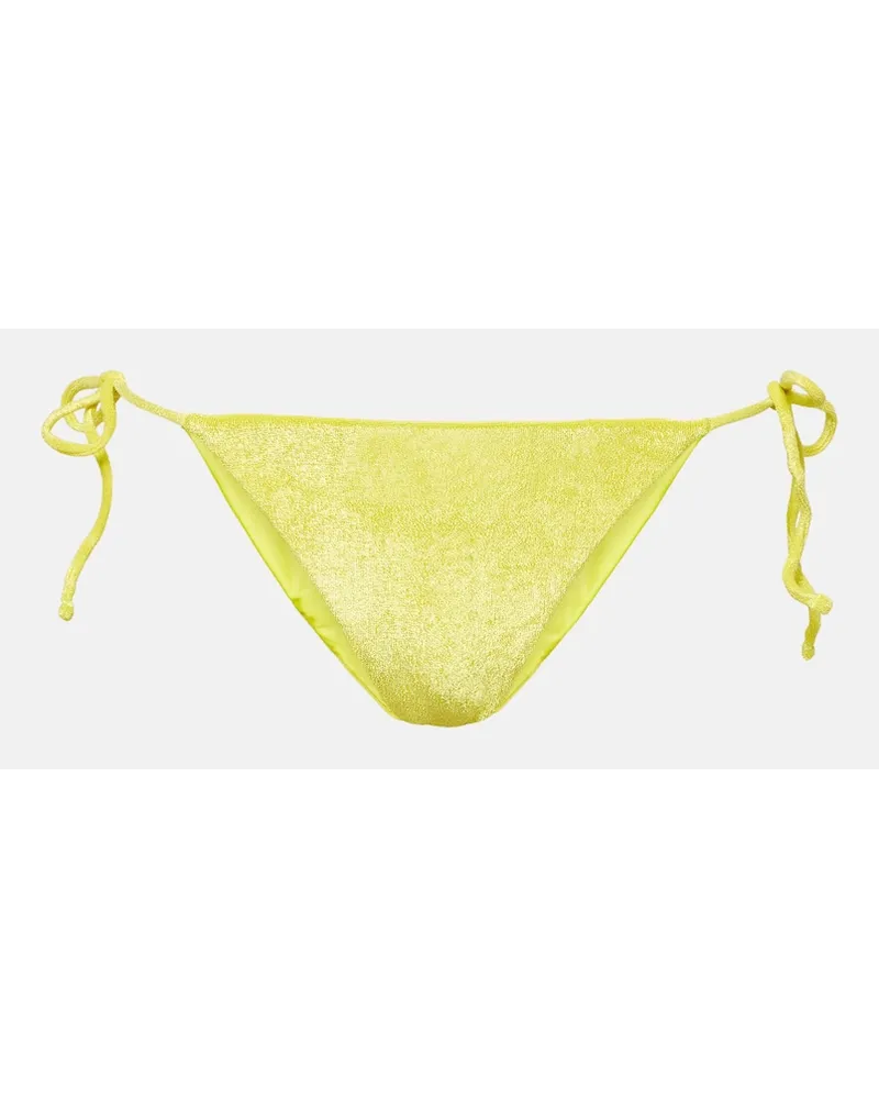 JADE SWIM Slip bikini Ties Giallo