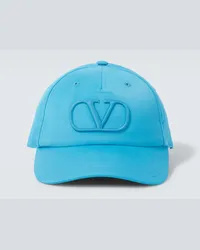 Valentino Garavani Cappello da baseball con logo Blu