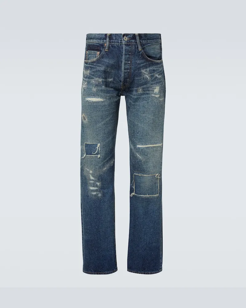 Junya Watanabe x New Manual - Jeans regular Blu