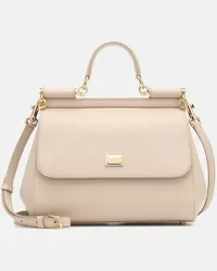 Dolce & Gabbana Borsa Sicily Medium in pelle Rosa