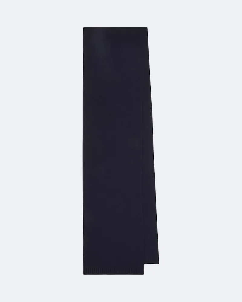 Lisa Yang Sciarpa Frederika in cashmere Blu