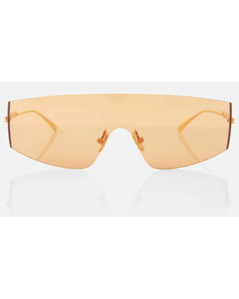 Bottega Veneta Occhiali da sole Futuristic Arancione