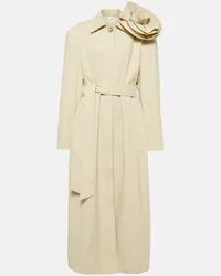 Magda Butrym Trench in gabardine di cotone Beige