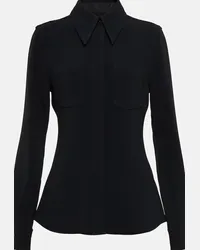 Victoria Beckham Top aderente Nero