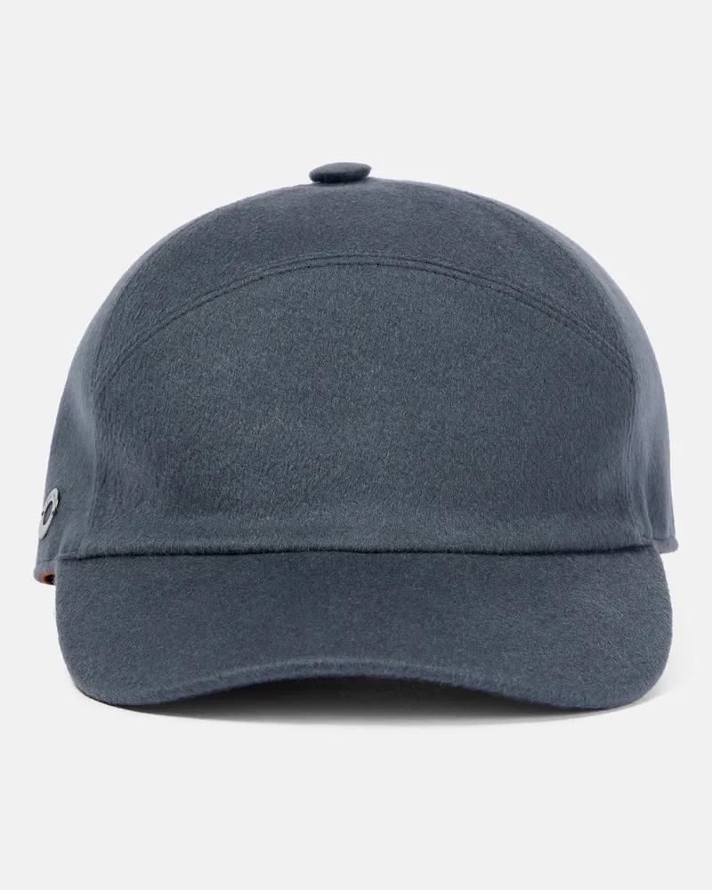 Loro Piana Cappello in cashmere Grigio