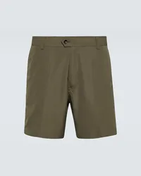 Tom Ford Shorts in tessuto tecnico Verde