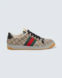 Gucci Sneakers Screener in canvas GG Beige