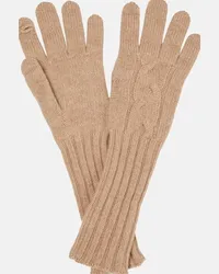 Loro Piana Guanti My Gloves To Touch in cashmere Beige