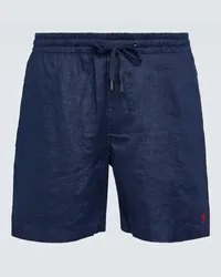 Ralph Lauren Shorts in lino Blu