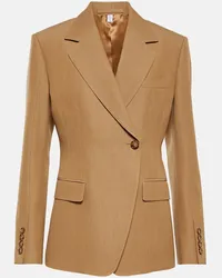 Burberry Blazer monopetto in lana Beige