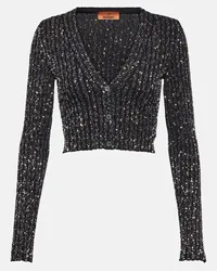 Missoni Cardigan con paillettes Nero