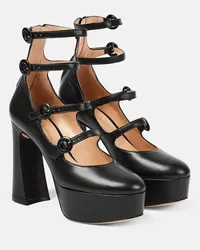 Gianvito Rossi Pumps con plateau Mary Jane in pelle Nero