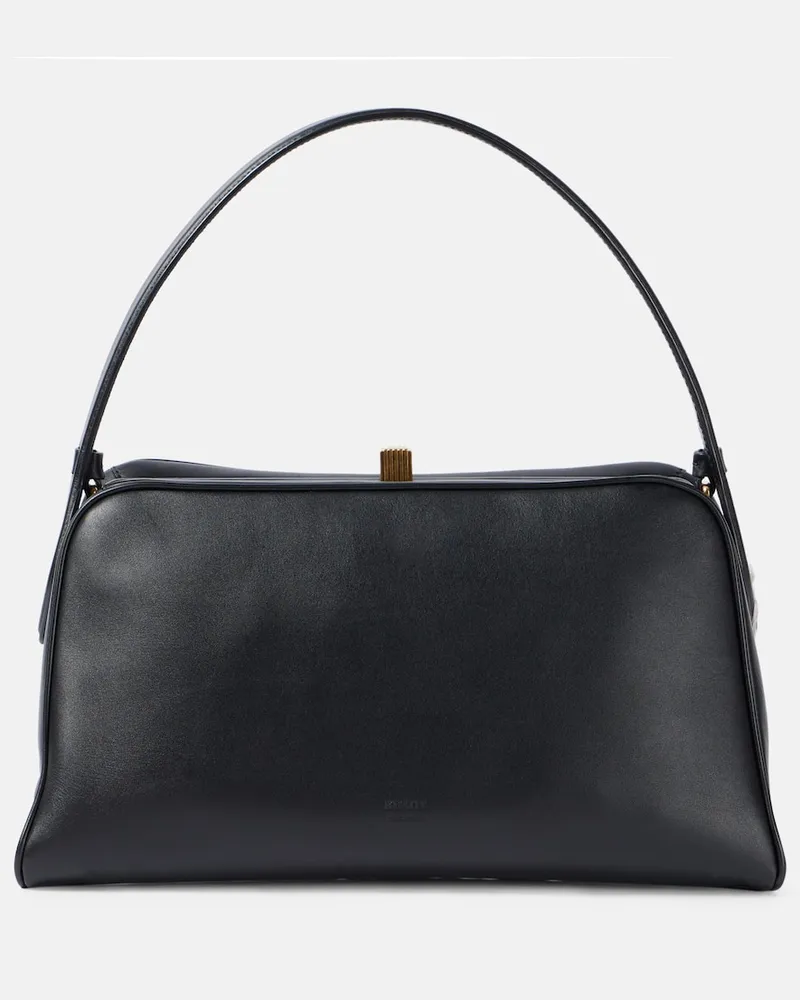 KHAITE Borsa a spalla Cate in pelle Nero