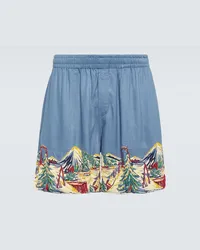 BODE Shorts Ski Lift Blu