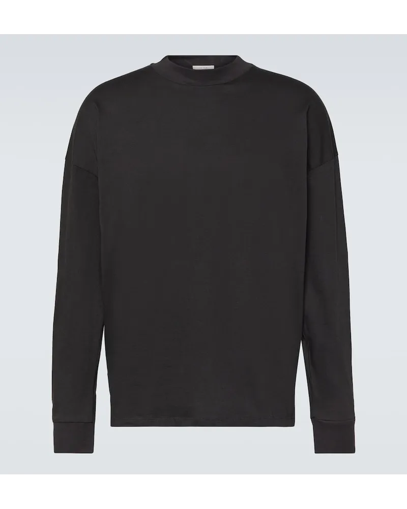 The Row Top Drago in cotone Nero