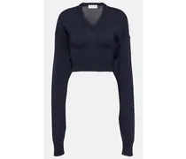Pullover cropped Pomez in lana