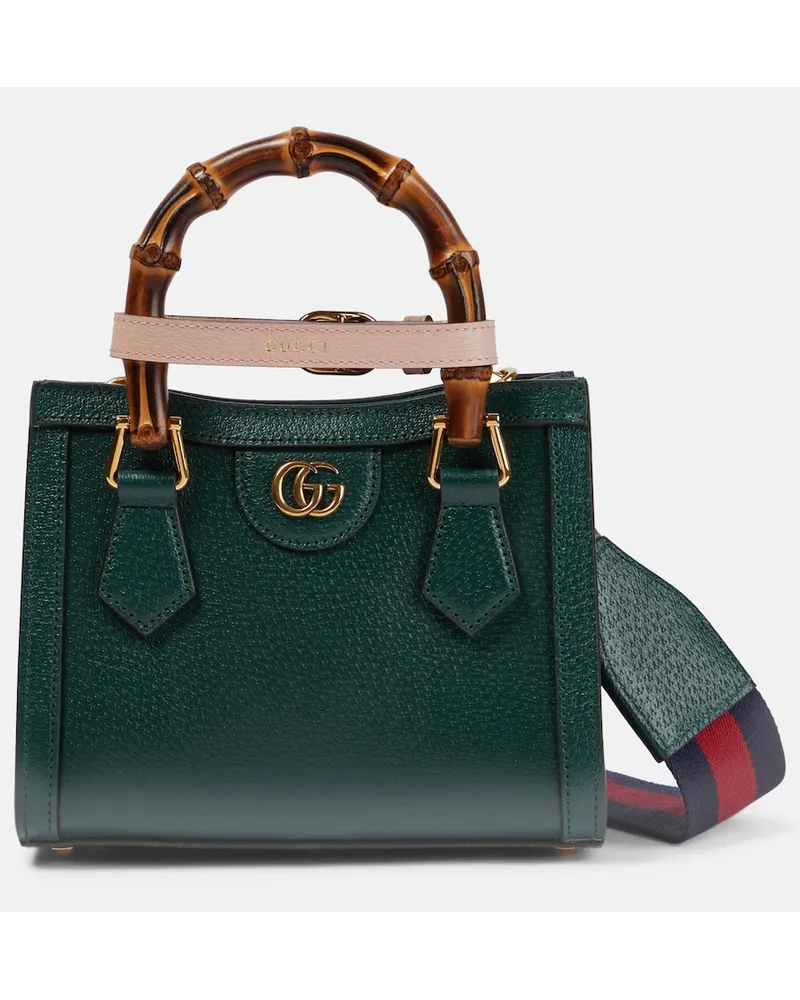 Gucci Borsa Gucci Diana Mini in pelle Verde