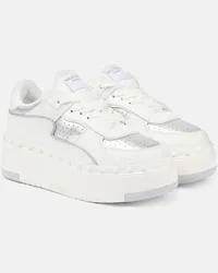 Valentino Garavani Sneakers Freedots XL in pelle Bianco