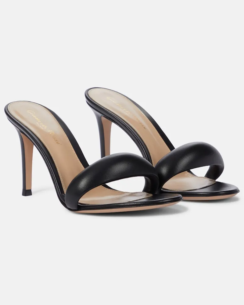 Gianvito Rossi Sandali Bijoux in pelle Nero