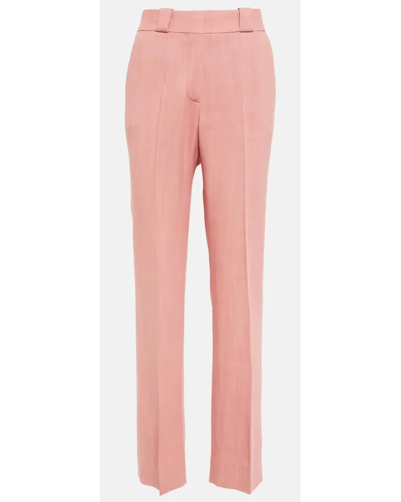 Blazé Milano BlazÃ© Milano Pantaloni Percheron a vita alta Rosa