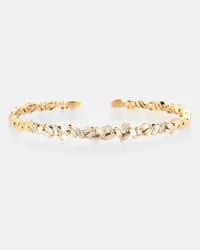 Suzanne Kalan Bracciale in oro giallo 18kt con diamanti Oro