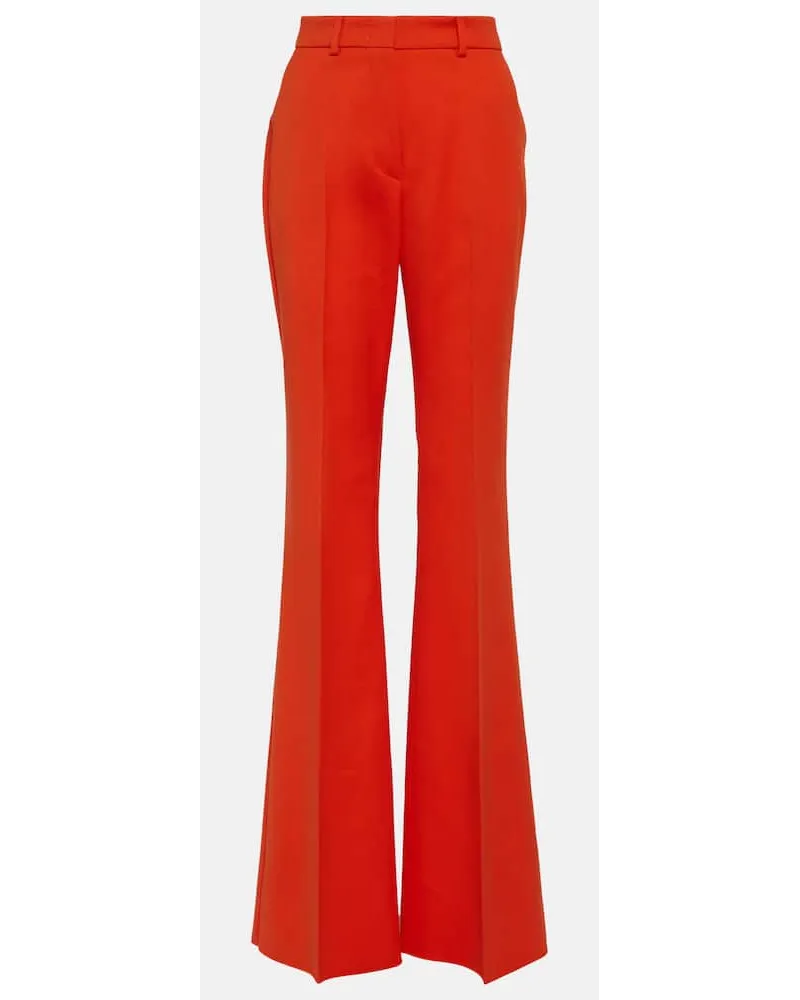 SPORTMAX Pantaloni Lory a gamba larga Arancione