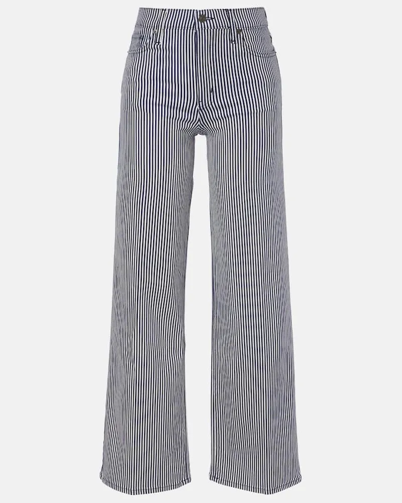 Frame Denim Pantaloni a gamba larga Le Slim Palazzo Blu