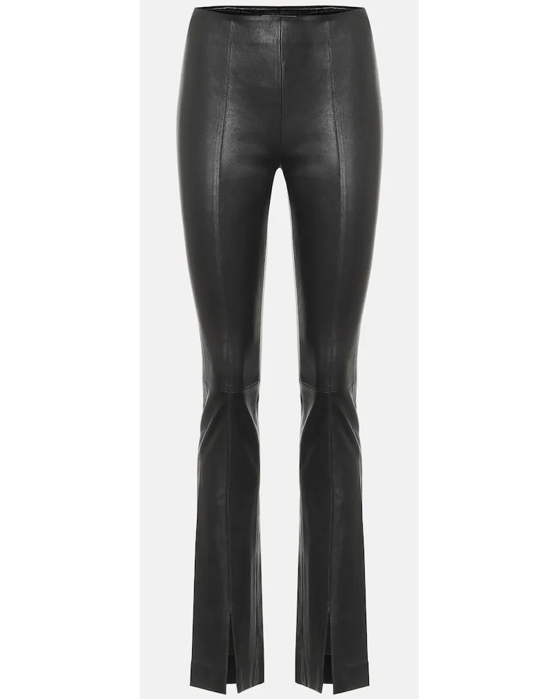 Stouls Pantaloni Vegas Strip in pelle Nero
