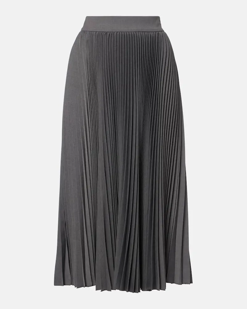 Dolce & Gabbana Gonna midi a pieghe Grigio