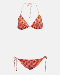 Etro Bikini con stampa Multicolore