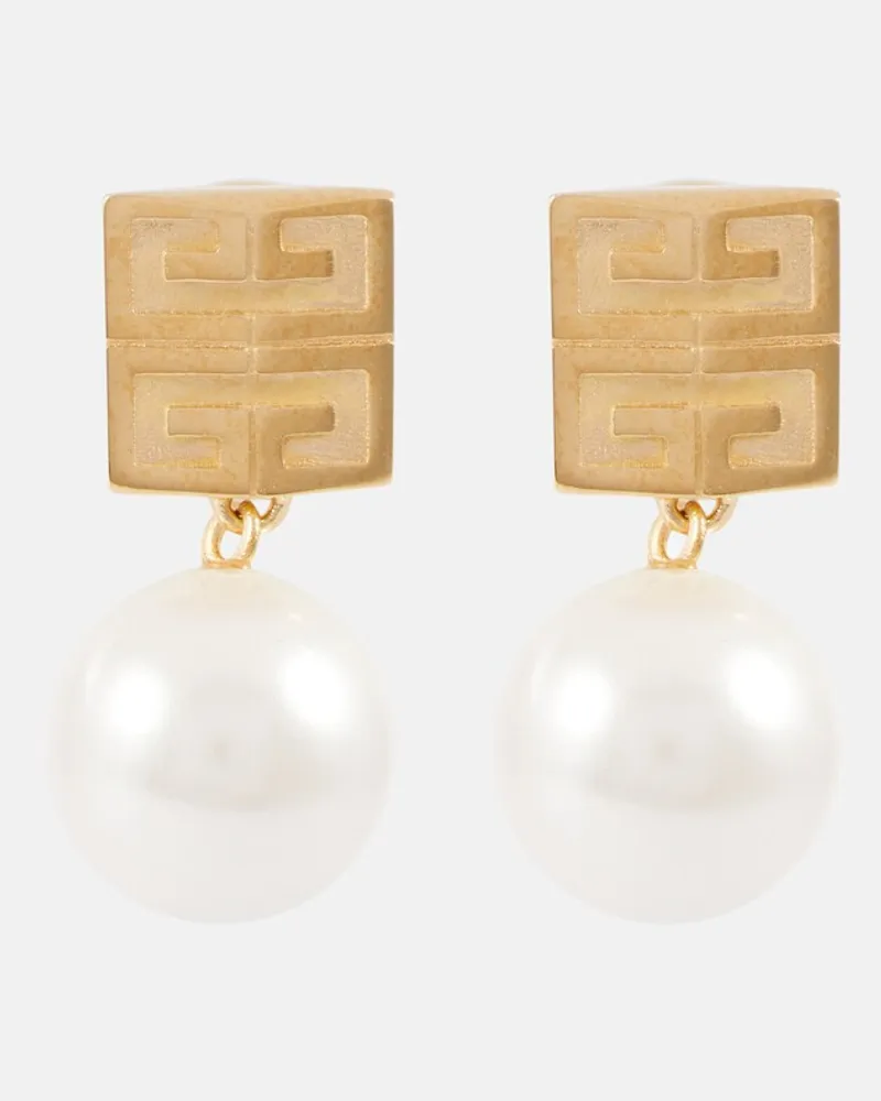 Givenchy Orecchini 4G in ottone con decorazioni Multicolore