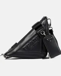 Prada Borsa a spalla in pelle Nero