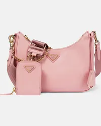 Prada Borsa a spalla Re-Edition 2005 Small Rosa