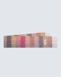 Acne Studios Sciarpa in misto alpaca Multicolore