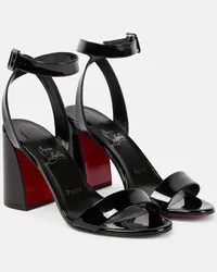 Christian Louboutin Sandali Miss Sabina in vernice Nero