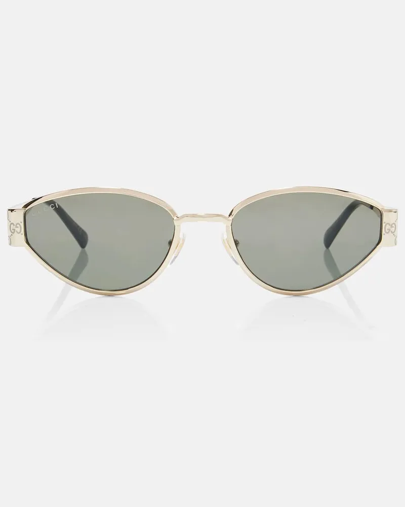 Gucci Occhiali da sole cat-eye Guccissima Nero