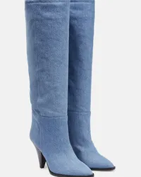 Isabel Marant Stivali Ririo in denim Blu