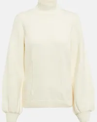 Dorothee Schumacher Pullover Bold Structure in lana Bianco