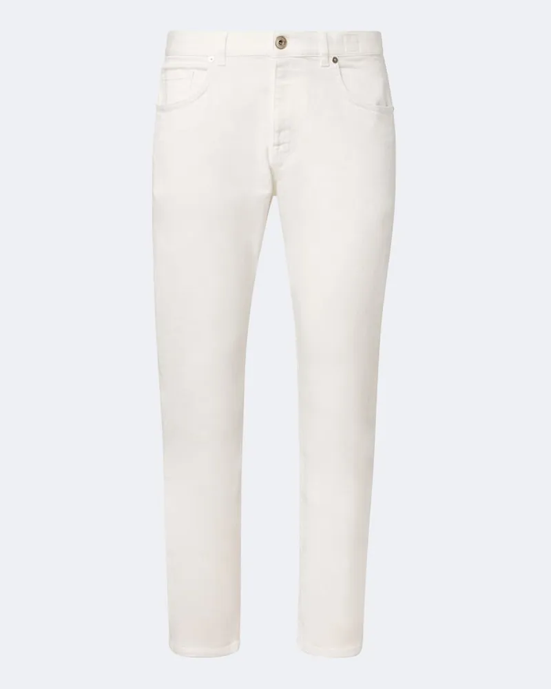 Eleventy Jeans slim Bianco