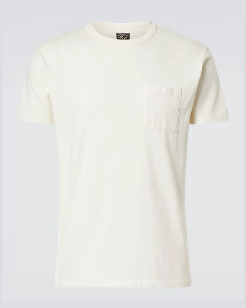 RRL Set di 2 T-shirt in jersey di cotone Bianco