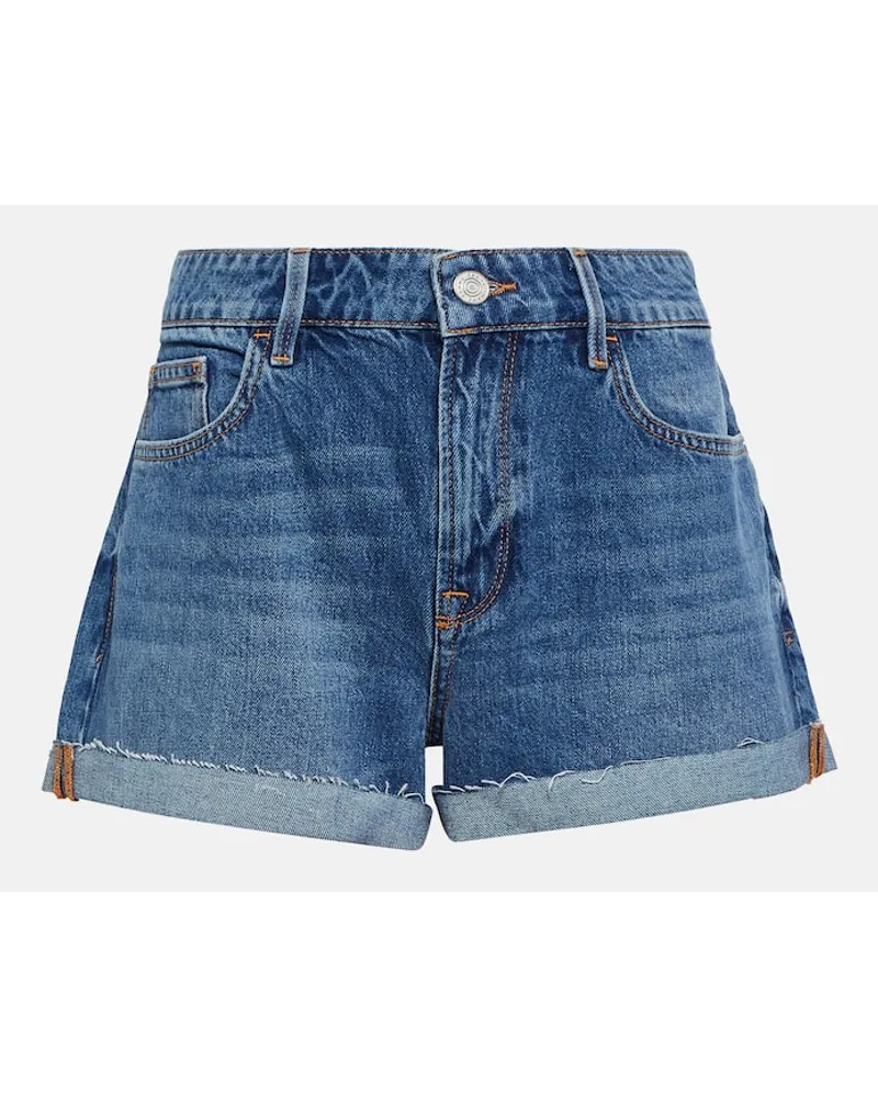 Frame Denim Shorts di jeans Le Grand Garcon Blu