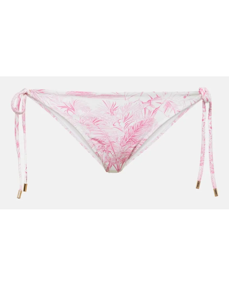 Melissa Odabash Slip bikini Cancun con stampa Multicolore