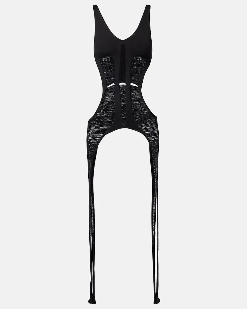 Rick Owens Top in maglia di lana Nero