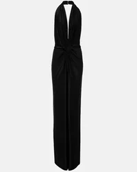 COSTARELLOS Jumpsuit in jersey Nero